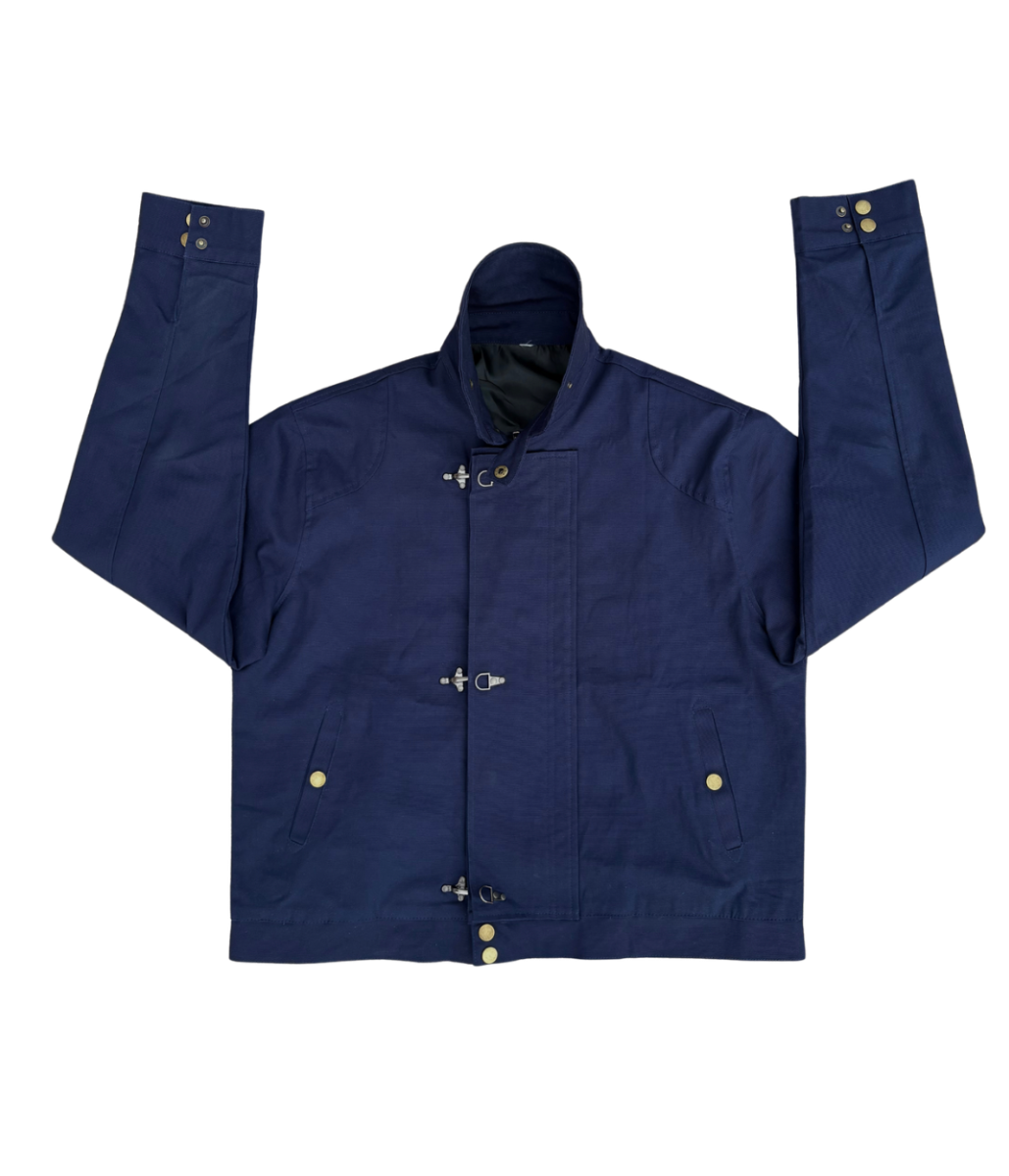 "Fireman Clasp" Overshirt (cropped)