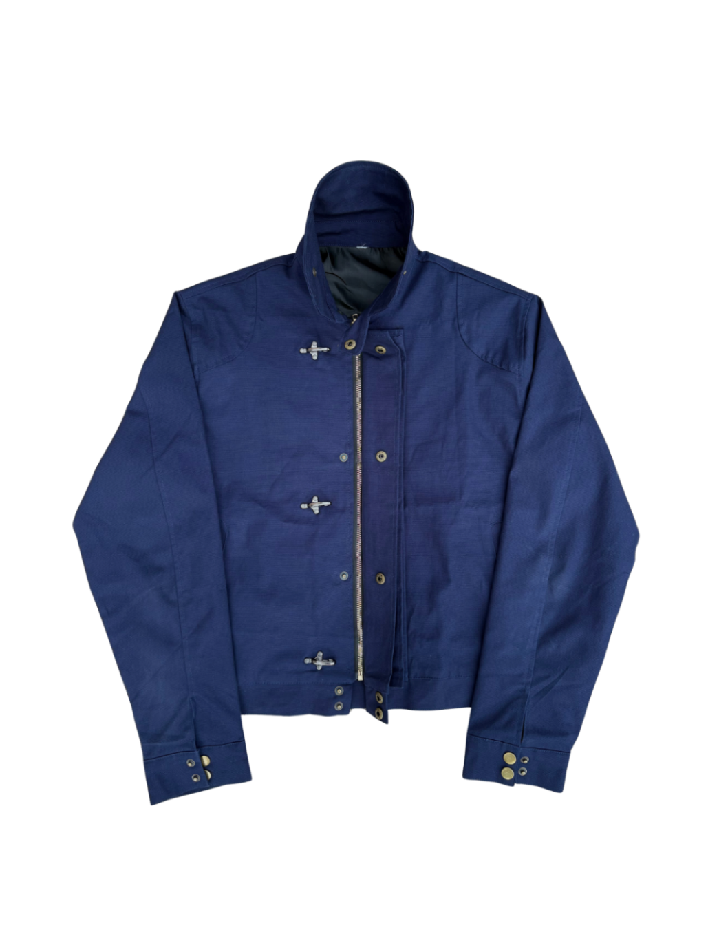 "Fireman Clasp" Overshirt (cropped)