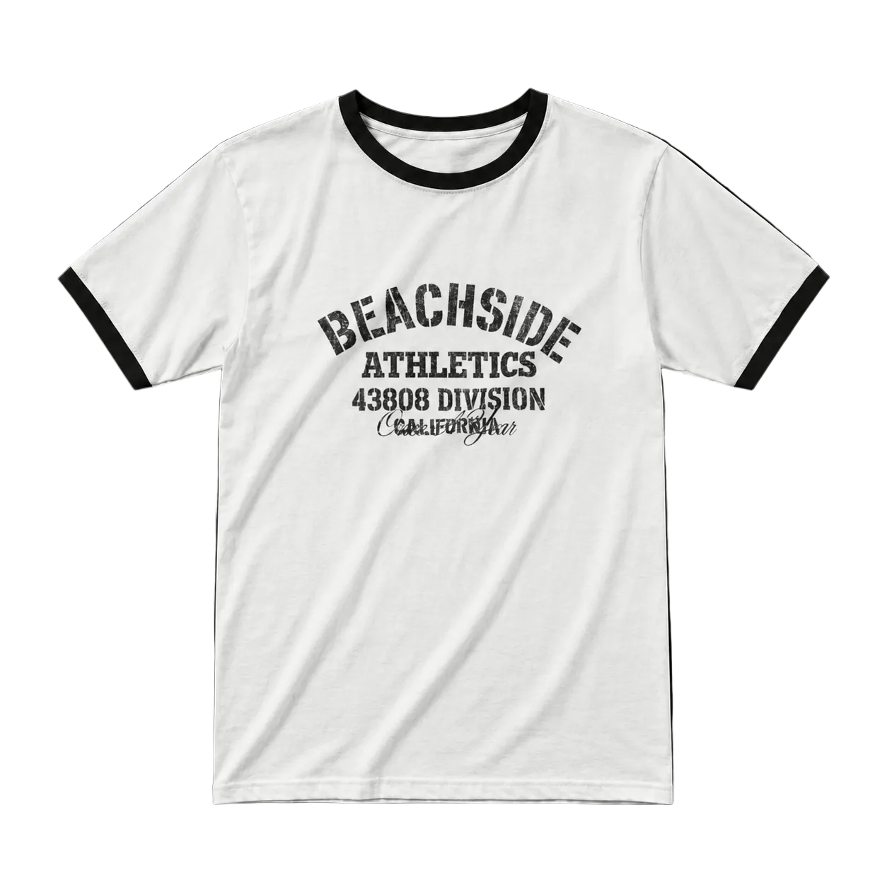 "Beachside" Tshirt (ringer)