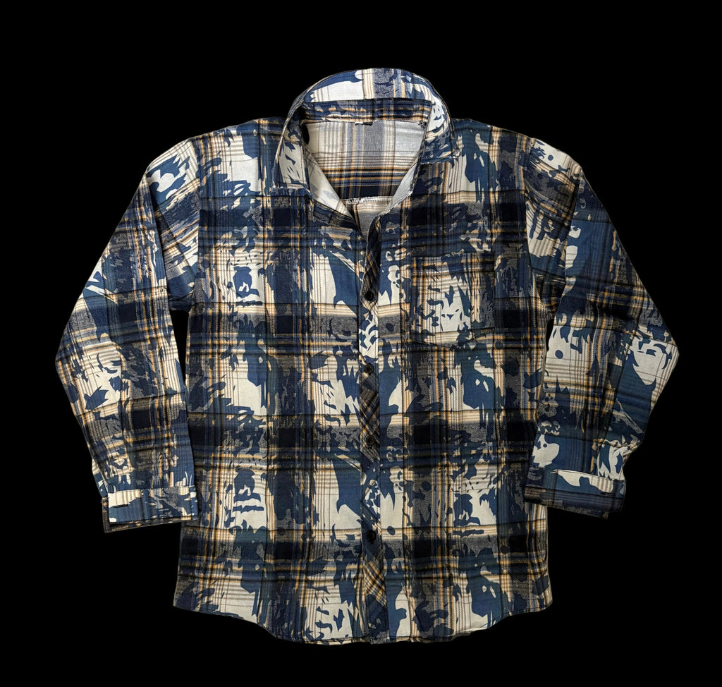 "Print dyed" shirt