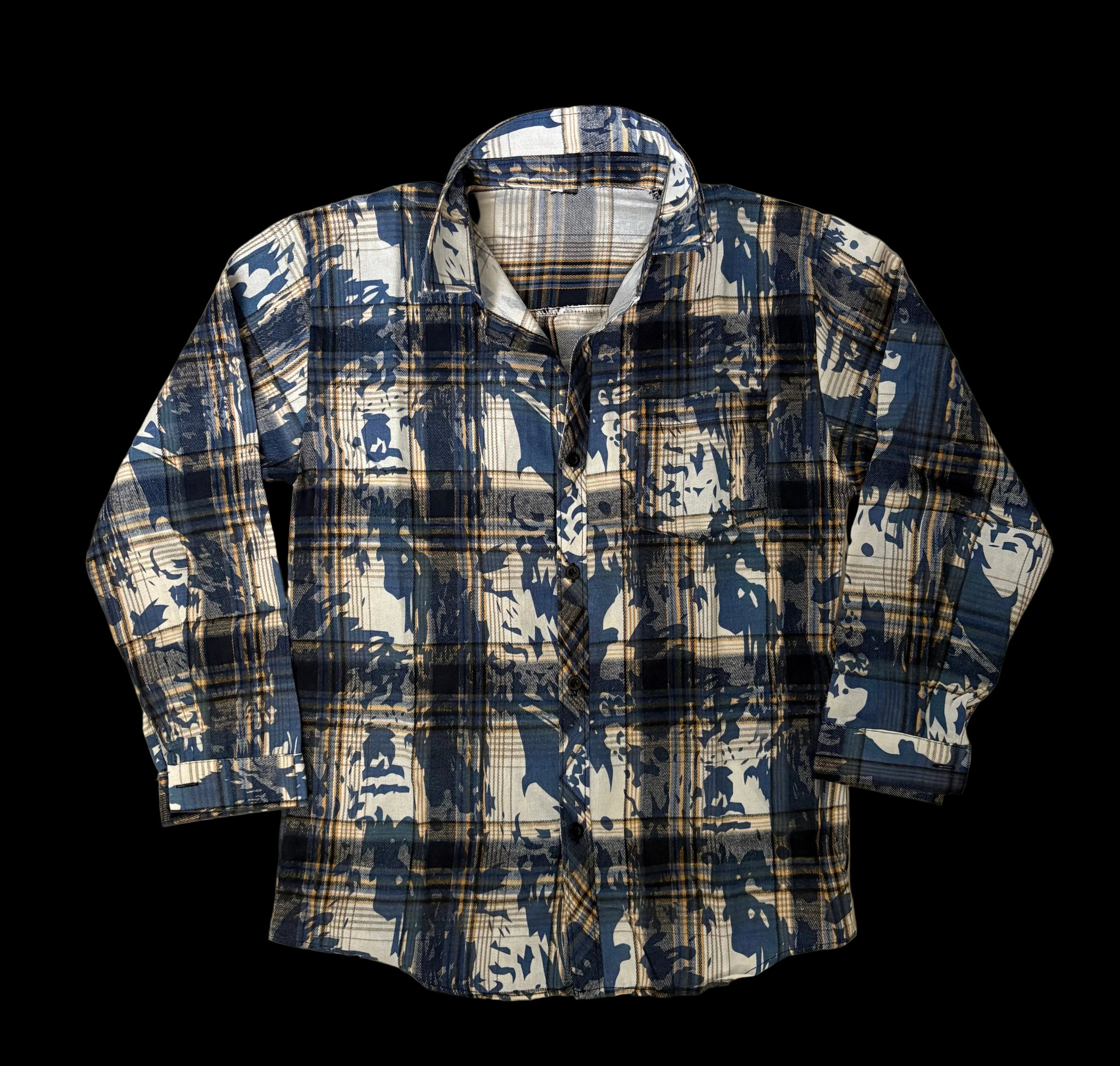 "Print dyed" shirt