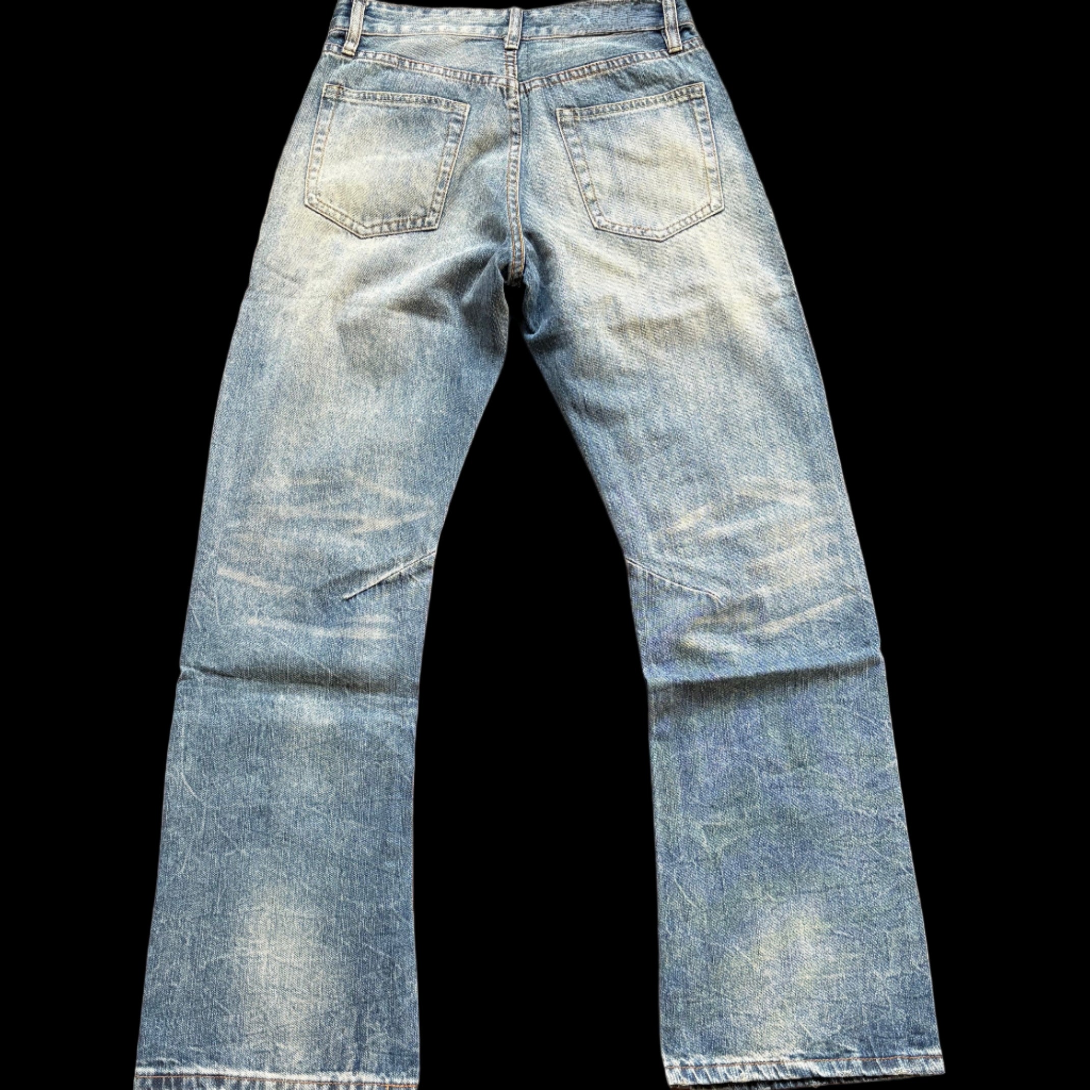 "Vintage Wash" Jeans (Straight/Loose)