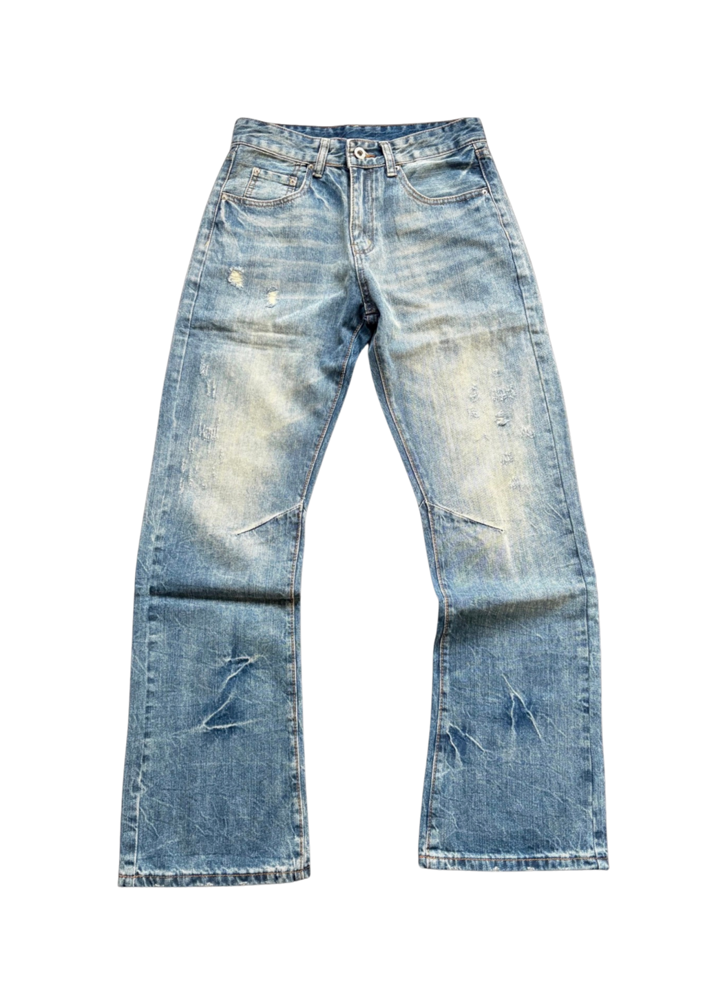 "Vintage Wash" Jeans (Bootcut)-Pre Order