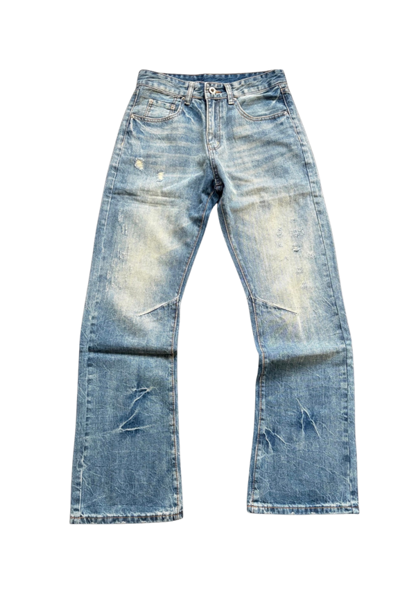 "Vintage Wash" Jeans (Bootcut)-Pre Order